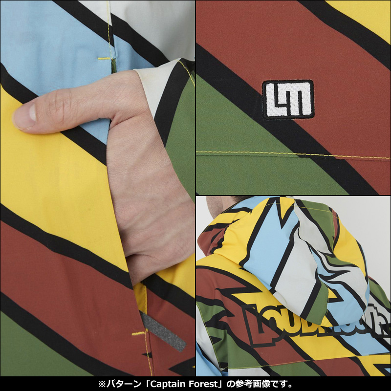 LOUDMOUTH ラウドマウス メンズ レインジャケット 762260(002