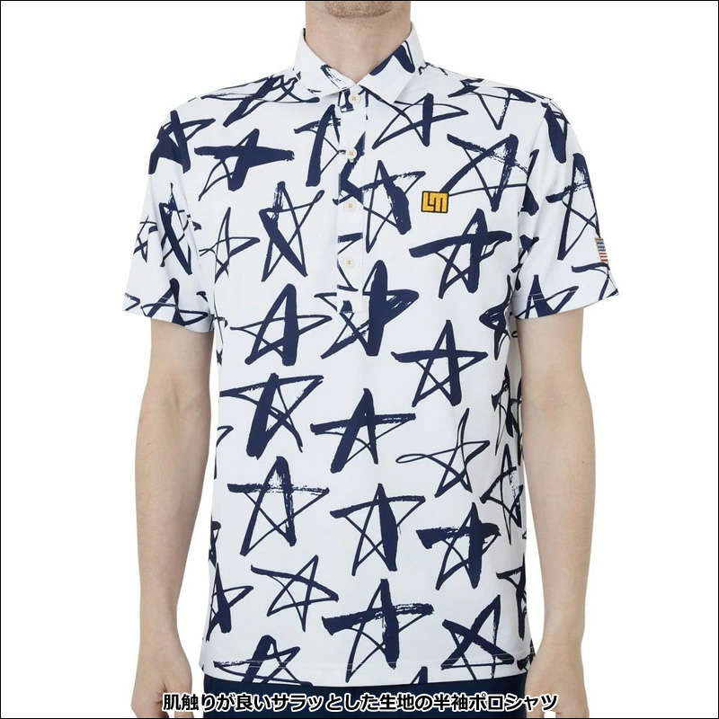 Loudmouth ゼブラ柄ポロシャツ Lサイズ メンズ エンボス半袖ポロシャツ レッド 吸汗速乾 UV | LOUDMOUTH