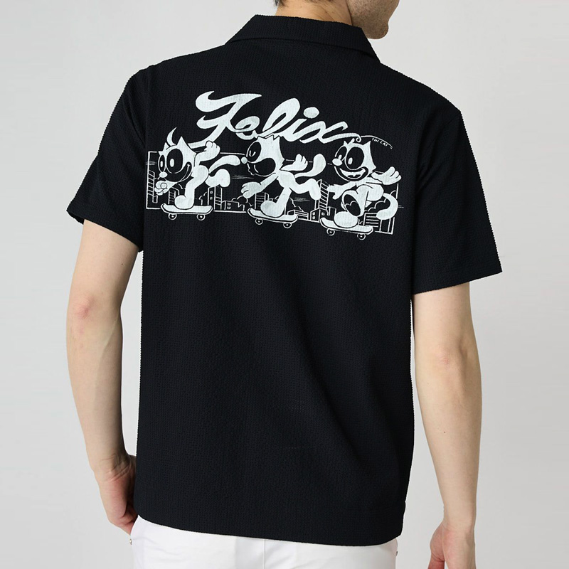 【 新作】ラウドマウス　LOUDMOUTH ポロシャツ FELIX フィリックス Loudmouth/ラウドマウス】メンズコラボ半袖シャツ FELIX