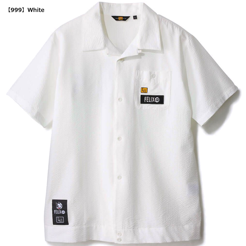 LOUDMOUTH ラウドマウス × FELIXコラボ 2025 メンズ 開襟 半袖