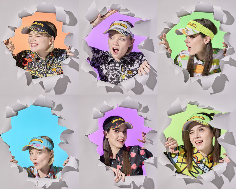 LOUDMOUTH ラウドマウス 2025 バイザー 765901 軽量 Loudmouth