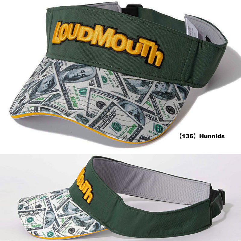 LOUDMOUTH ラウドマウス 2025 バイザー 765901 軽量 Loudmouth