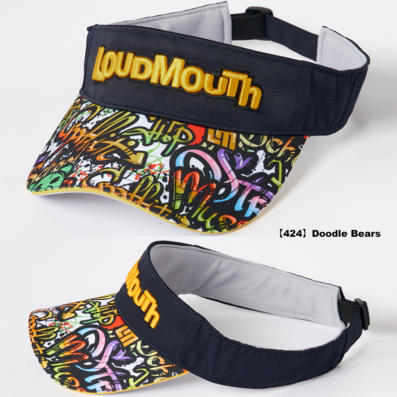LOUDMOUTH ラウドマウス 2025 バイザー 765901 軽量 Loudmouth