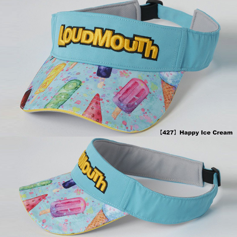LOUDMOUTH ラウドマウス 2025 バイザー 765901 軽量 Loudmouth