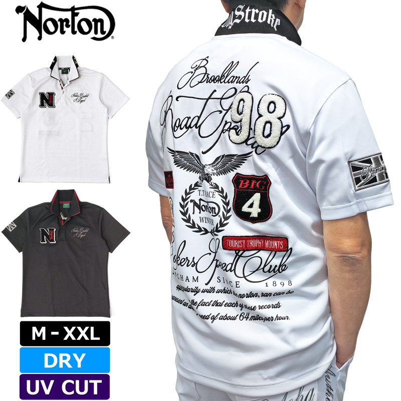 ノートン（NORTON） SALE特価 吸水速乾 UVカット プレミアムワッペン