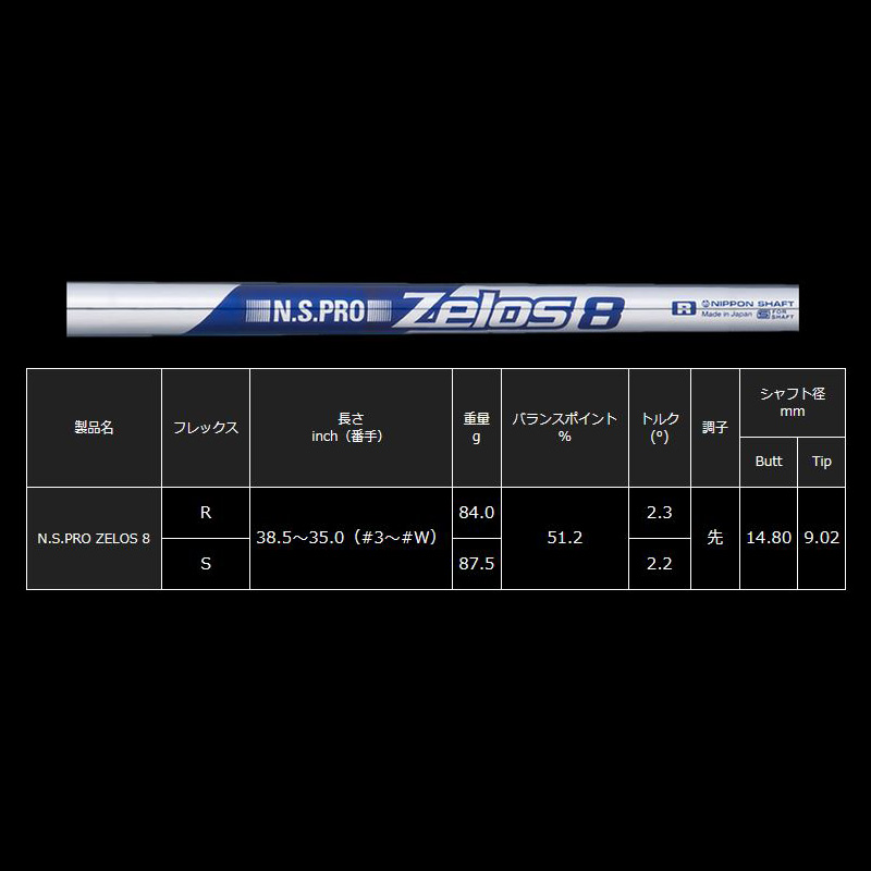 BALDO（バルド） 2024 TT フォージド ウェッジ 日本シャフト ZELOS 8