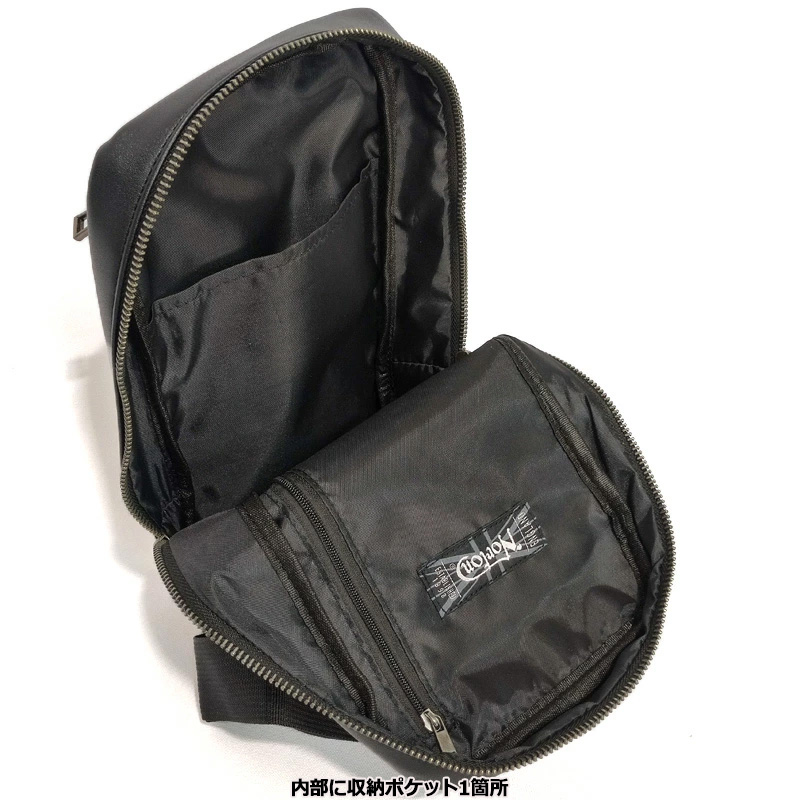 クーポン有 ノートン ボディバッグ 223N8500 カジュアル Norton ビッグロゴ 22FW ショルダーバッグ 肩掛け ワンショルダー メンズファッション DEC3