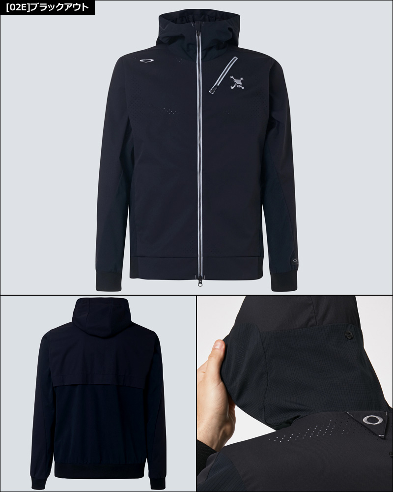 Oakley skullターコイズ 中綿プルオーバージャケット M Oakley skullターコイズ 中綿プルオーバージャケット M