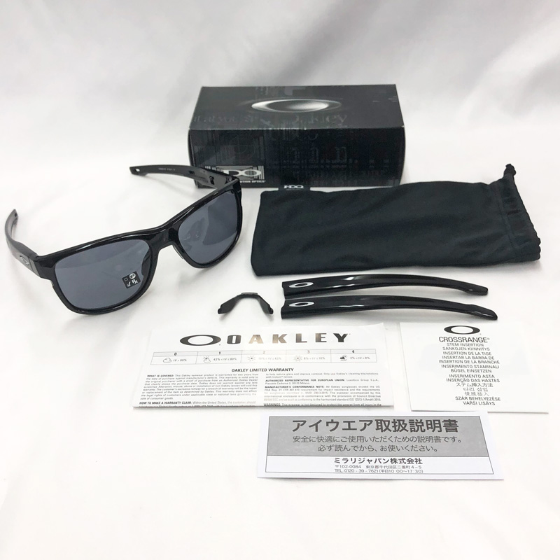 Oakley オークリー サングラス クロスレンジ R CROSSRANGE R ポリッシュドブラック×グレイ OO9359-0157 日本正規品  メンズ レディース :oawrnoo9359-0157:サードウェイブ 365スポーツ - 通販 - Yahoo!ショッピング