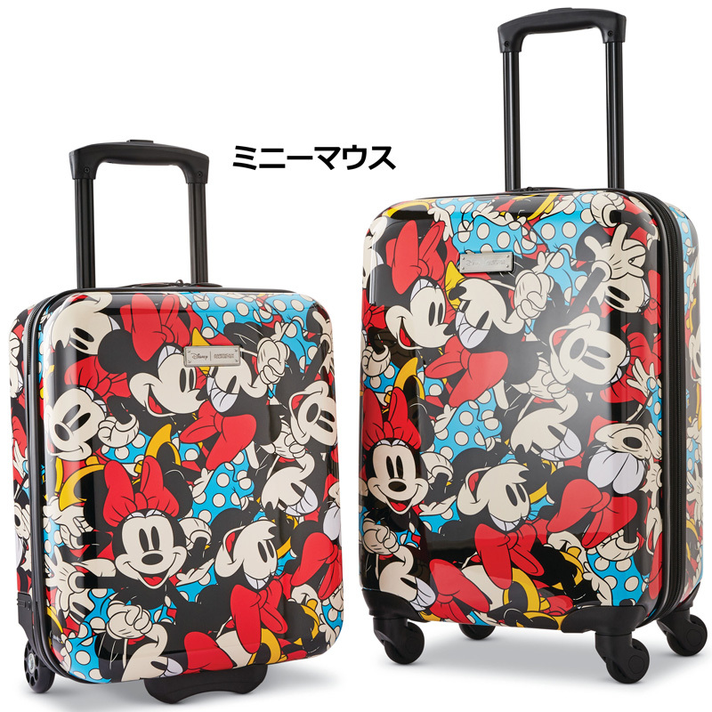 アメリカンツーリスター ディズニー スーツケース 2個セット(20インチ&18インチ) ミッキー/ミニー AMERICAN TOURISTER  Disney