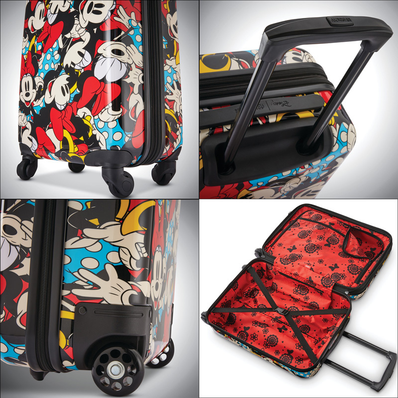 アメリカンツーリスター ディズニー スーツケース 2個セット(20インチ&18インチ) ミッキー/ミニー AMERICAN TOURISTER  Disney