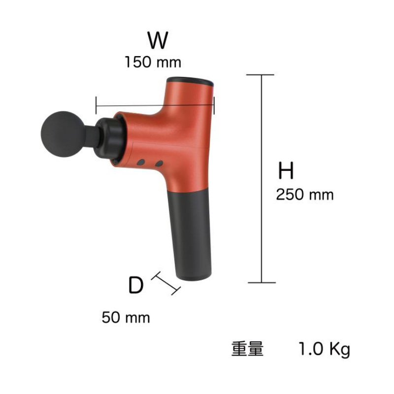 Amazon.co.jp: マッサージガンノバ VMG1003 筋膜リリース