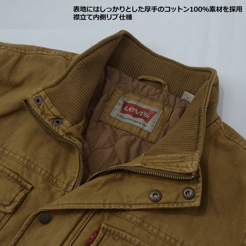 Levi's リーバイス メンズ 中綿 防寒 デニムジャケット A5434-0001