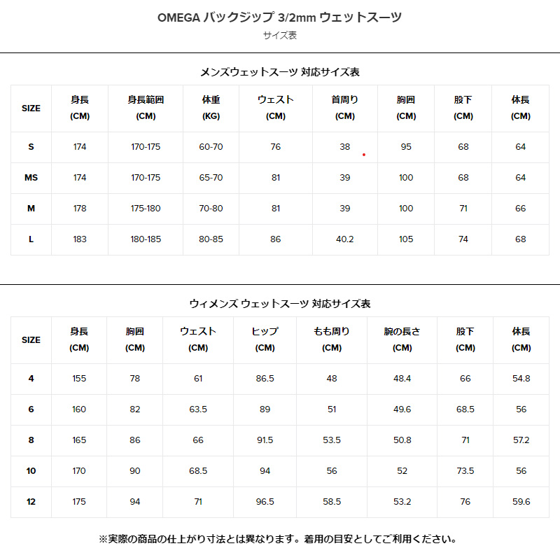 即納在庫有 RIPCURL リップカール レディース ウェットスーツ OMEGA ...