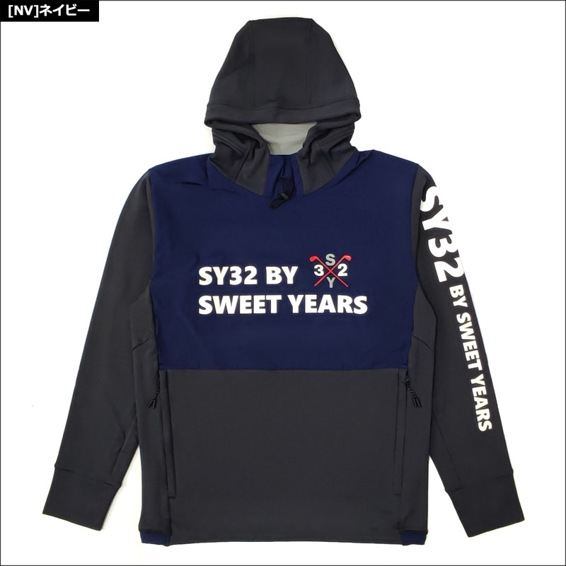 SY32 by SWEET YEARS GOLF メンズ 長袖 パーカー STRETCH