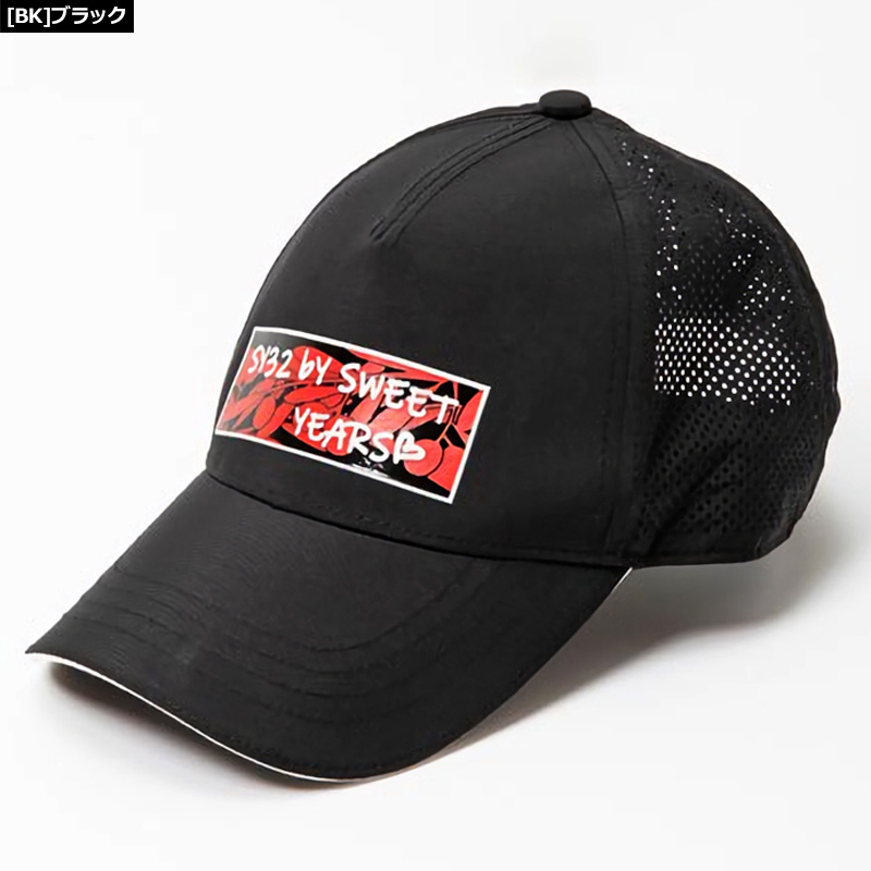 未使用　SY32　ゴルフキャップ　SYG-23S101 SYG PUNCHING DOT CAP/ MEN&WOMEN / SY32 GOLF SY32 by SWEET YEARS クーポン有 GOLF メンズ パンチング