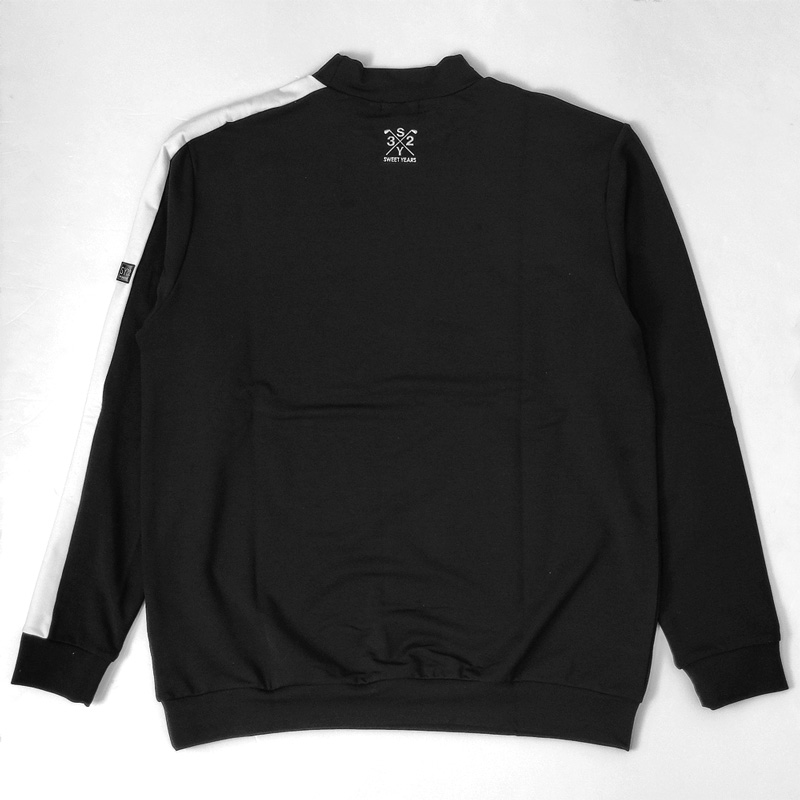 SY32 by SWEET YEARS GOLF メンズ モックネック 長袖シャツ SYG