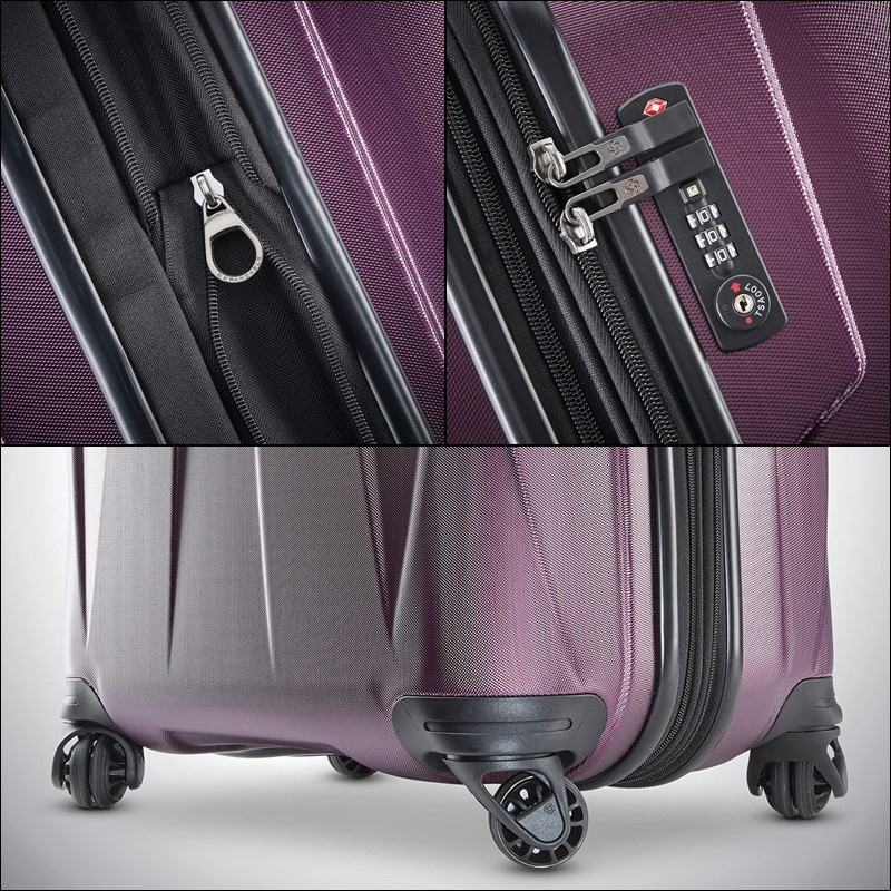 サムソナイト スーツケース ポリカーボネート製 2個セット TSA