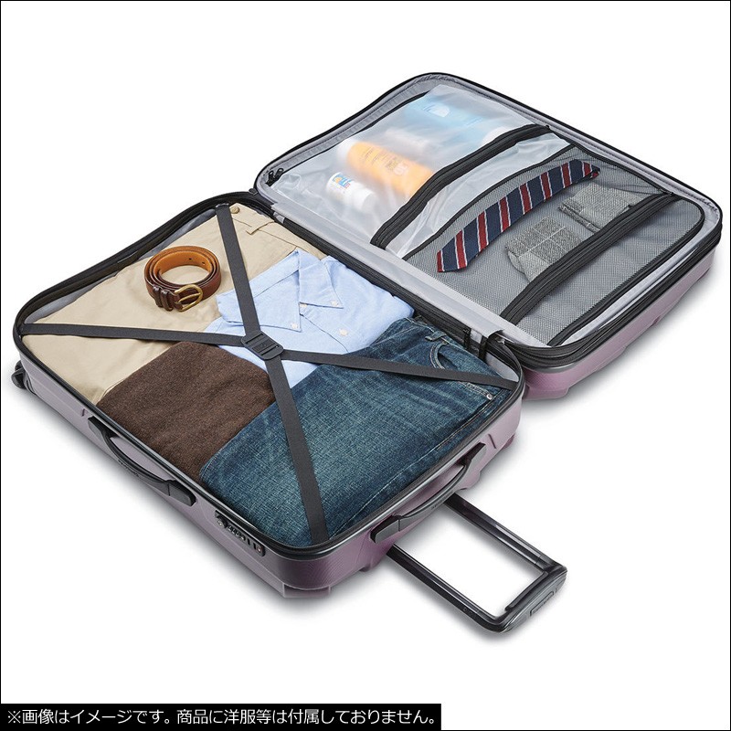 サムソナイト スーツケース ポリカーボネート製 2個セット TSAロック
