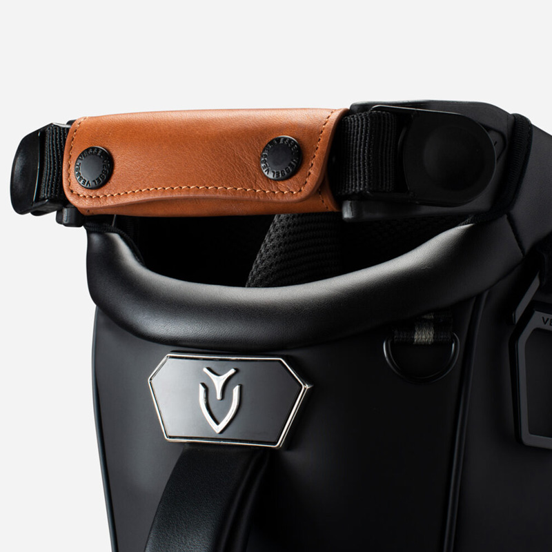 VESSELバック 中型 合成皮革 VESSEL ベゼル ハンドルラップ 天然皮革 Genuine Leather Handle Wrap