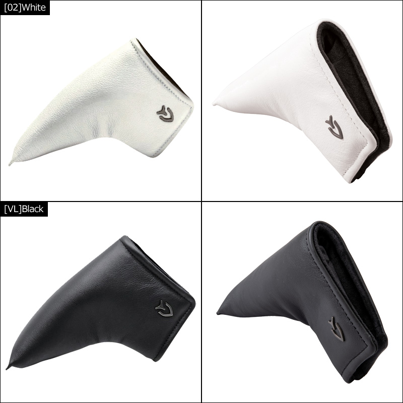 VESSEL ベゼル ヘッドカバー パター用 Genuine Leather Putter Cover ブレードタイプ Headcover  PC23118 9SS1 ゴルフ用品 PT用 メンズ ゴルフ用