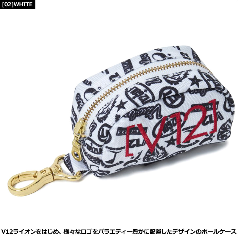 コリアグランドセール 2025 V12 ゴルフ V122210-BG11 CASE BALL VARIOUS ボールケース ゴルフバッグ・キャディバッグ