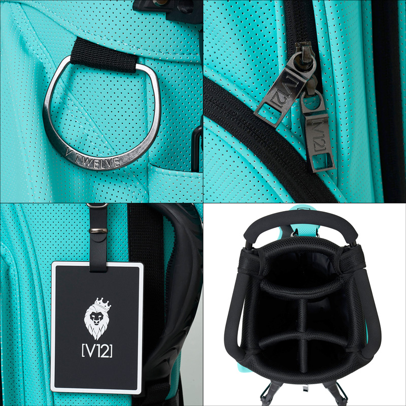 V12（ヴィ・トゥエルヴ） ゴルフ 2026 9型 スタンドバッグ 撥水