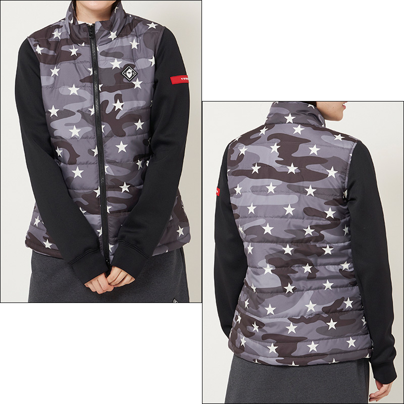 V12 ゴルフ ヴィ・トゥエルヴ レディース 中綿 ジャケット W HYBRID