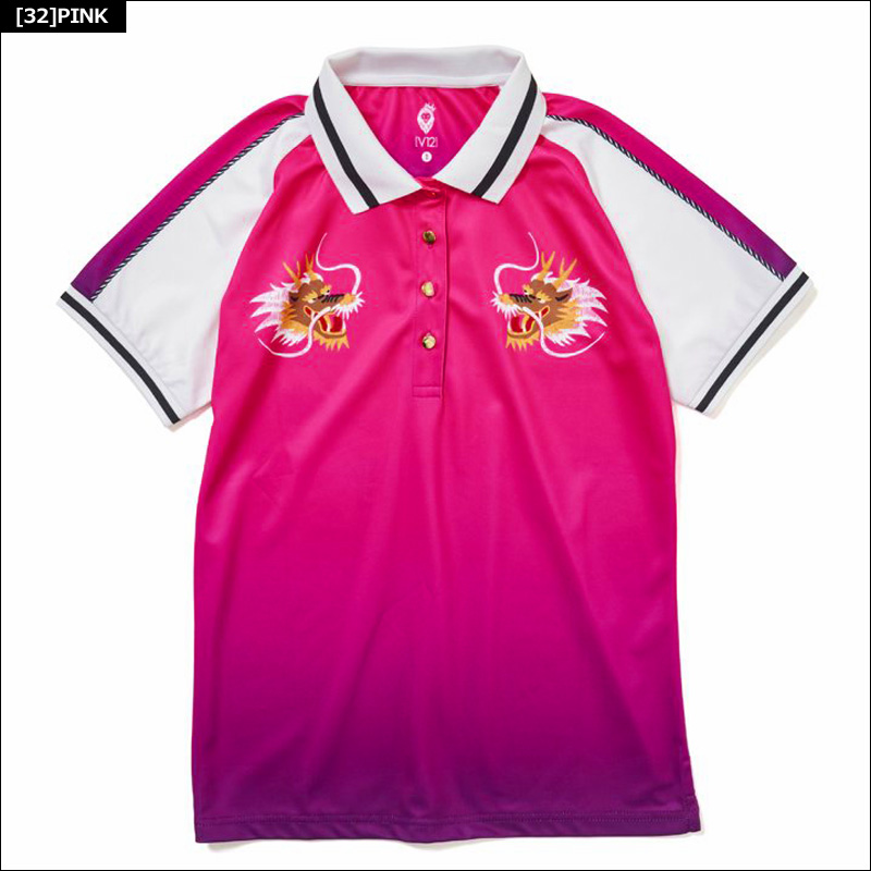 美品 V12 ポロシャツ サイズ1 レディース ヴィトゥエルヴ SKA POLO V12 ゴルフ レディース 半袖 ポロシャツ 21 SKA POLO V122110