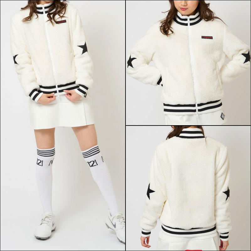 V12 ブイトゥエルブ ゴルフ ONE STAR FUR JKT ワンスター ボア ブルゾン V122120-JK05 0 ホワイト 楽天市場】V12 ヴィトゥエルブ メンズ・レディース ONE STAR FUR