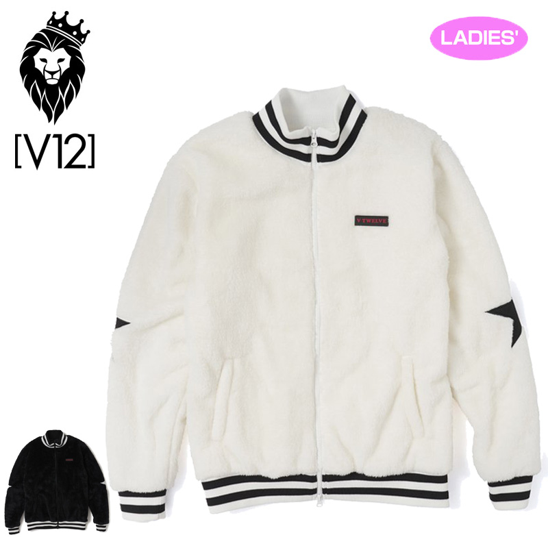 VTWELVE ファージャケット V12 ゴルフ レディース ファー ジャケット ONE STAR FUR JKT