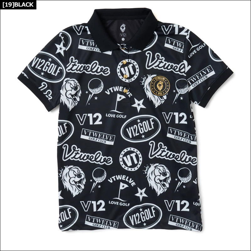 V12（ヴィ・トゥエルヴ） クーポン有 ゴルフ レディース 半袖