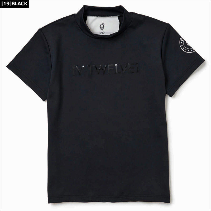 V12（ヴィ・トゥエルヴ） クーポン有 ゴルフ レディース 半袖 モック