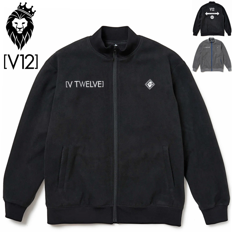 V12 ゴルフ メンズ フリース 長袖ジャケット TEC FLEECE JKT