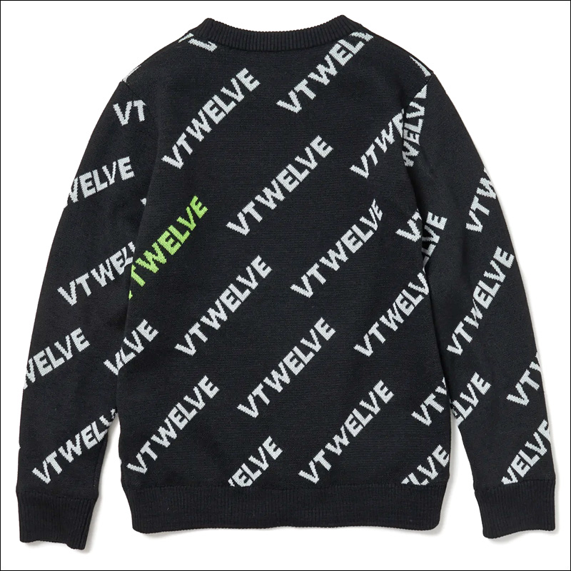 V12（ヴィ・トゥエルヴ） ゴルフ レディース クルーネック セーター