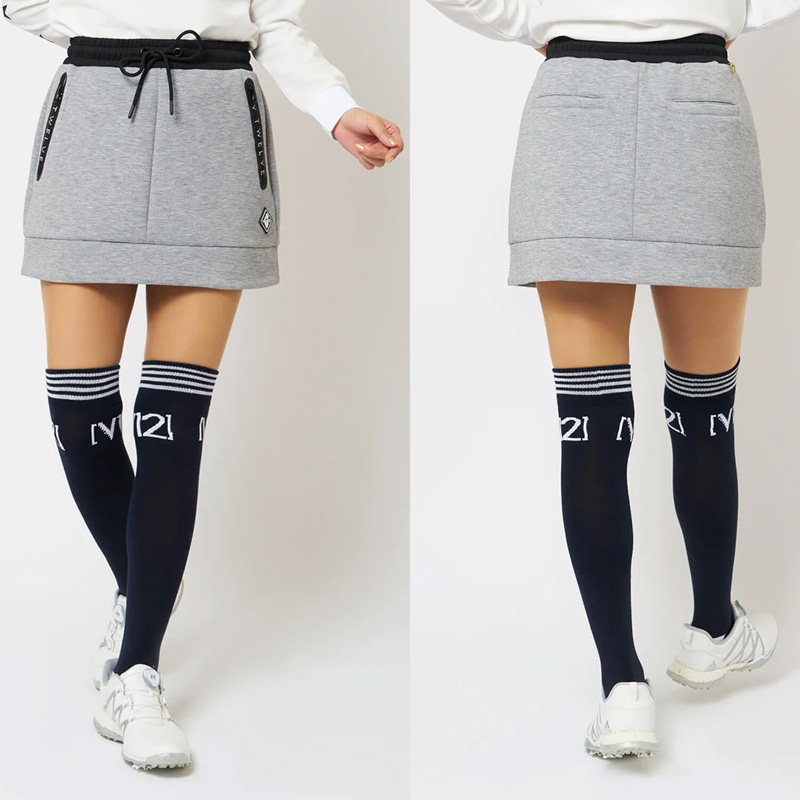 V12（ヴィ・トゥエルヴ） ゴルフ スカート ストレッチ ダンボール