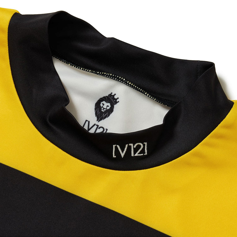 V12（ヴィ・トゥエルヴ） ゴルフ メンズ 半袖 モックネック シャツ