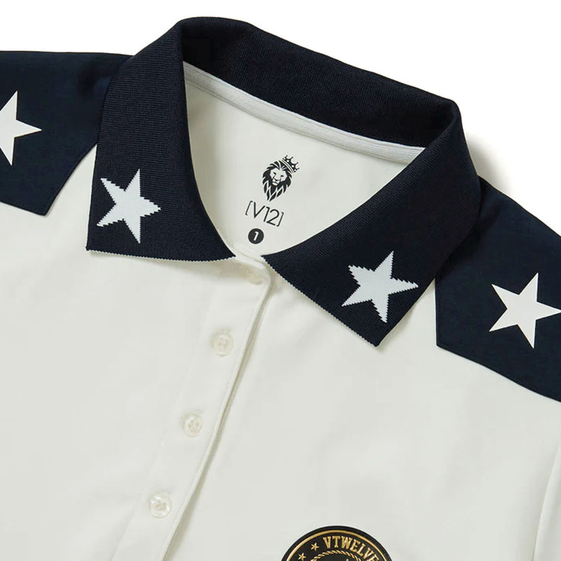 V12（ヴィ・トゥエルヴ） ゴルフ メンズ 半袖 ポロシャツ STARMY POLO