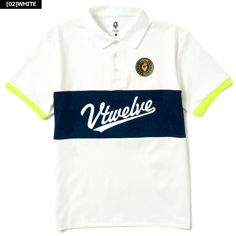 V12（ヴィ・トゥエルヴ） クーポン有 ゴルフ メンズ 半袖 ポロシャツ