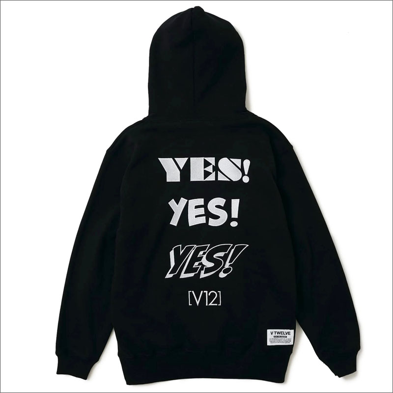 V12（ヴィ・トゥエルヴ） ゴルフ 長袖 パーカー ユニセックス YES