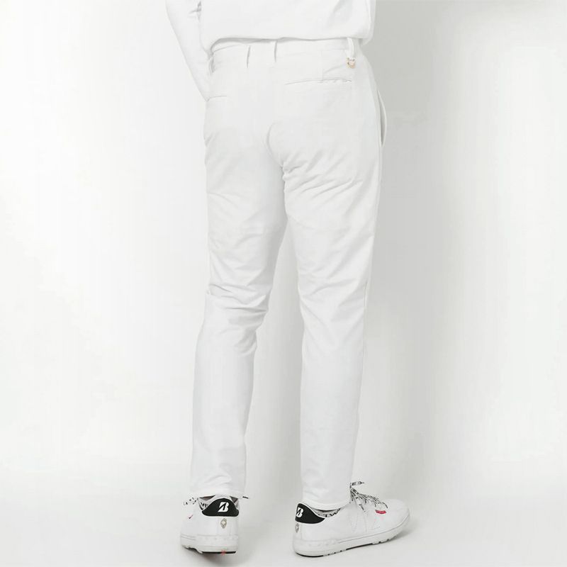 V12（ヴィ・トゥエルヴ） ゴルフ × LEONコラボ メンズ ロングパンツ 裏