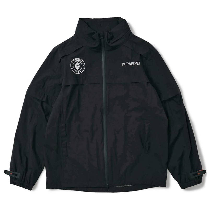 V12 ゴルフ メンズ 長袖 レインジャケット 2WAY 収納ケース付き LINE UP RAIN JKT V122410-JK01 ヴィ・トゥエルヴ 【新品】TAAR レインウェア V12 GOLF FEB2 vtwrn122410jk01-3.jpg