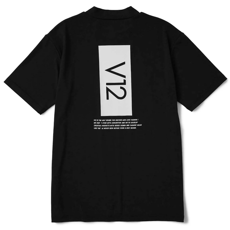 V12 ゴルフウェア　Ｌサイズ V12 ゴルフ レディース 長袖 ポロシャツ フェイクタイ L/S FAKE