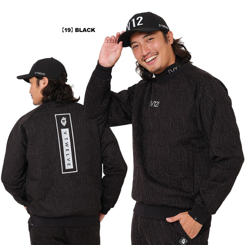 V12（ヴィ・トゥエルヴ） ゴルフ×ZEROFITコラボ メンズ 長袖ジャケット