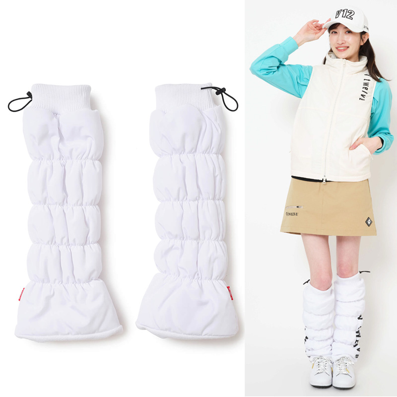 V12（ヴィ・トゥエルヴ） ゴルフ 2025 レディース レッグウォーマー