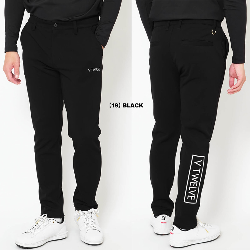新品未使用　V12 パンツ　【Ｌサイズ】 V12（ヴィ・トゥエルヴ） ゴルフ 2025 メンズ テーパード ロングパンツ