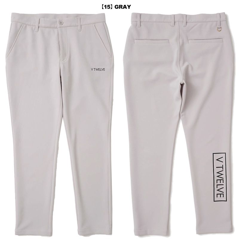 V12（ヴィ・トゥエルヴ） ゴルフ 2025 メンズ テーパード ロングパンツ