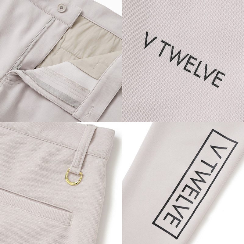 V12（ヴィ・トゥエルヴ） ゴルフ 2025 メンズ テーパード ロングパンツ