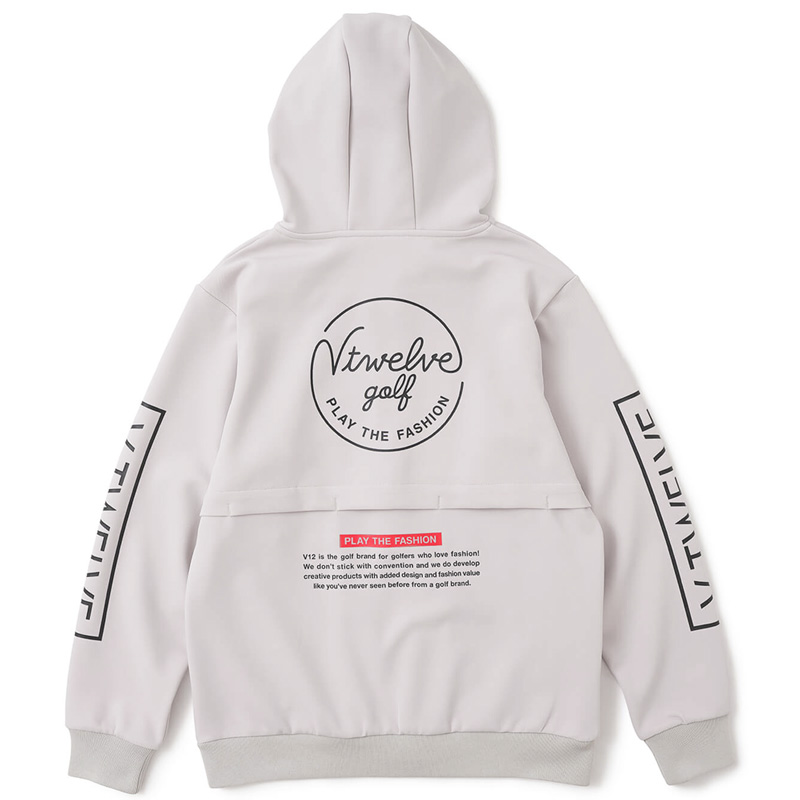 V12（ヴィ・トゥエルヴ） ゴルフ 2025 メンズ ジップアップ パーカー