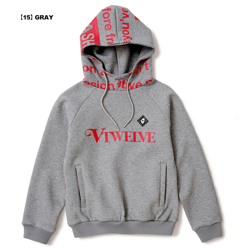 V12 - coco 中古 ヴィ・トゥエルヴ V12 レディース スウェット 1(M) 黒×グレー 軽量 クルーネック V12 - coco 中古 ヴィ・トゥエルヴ V12 レディース スウェット 1